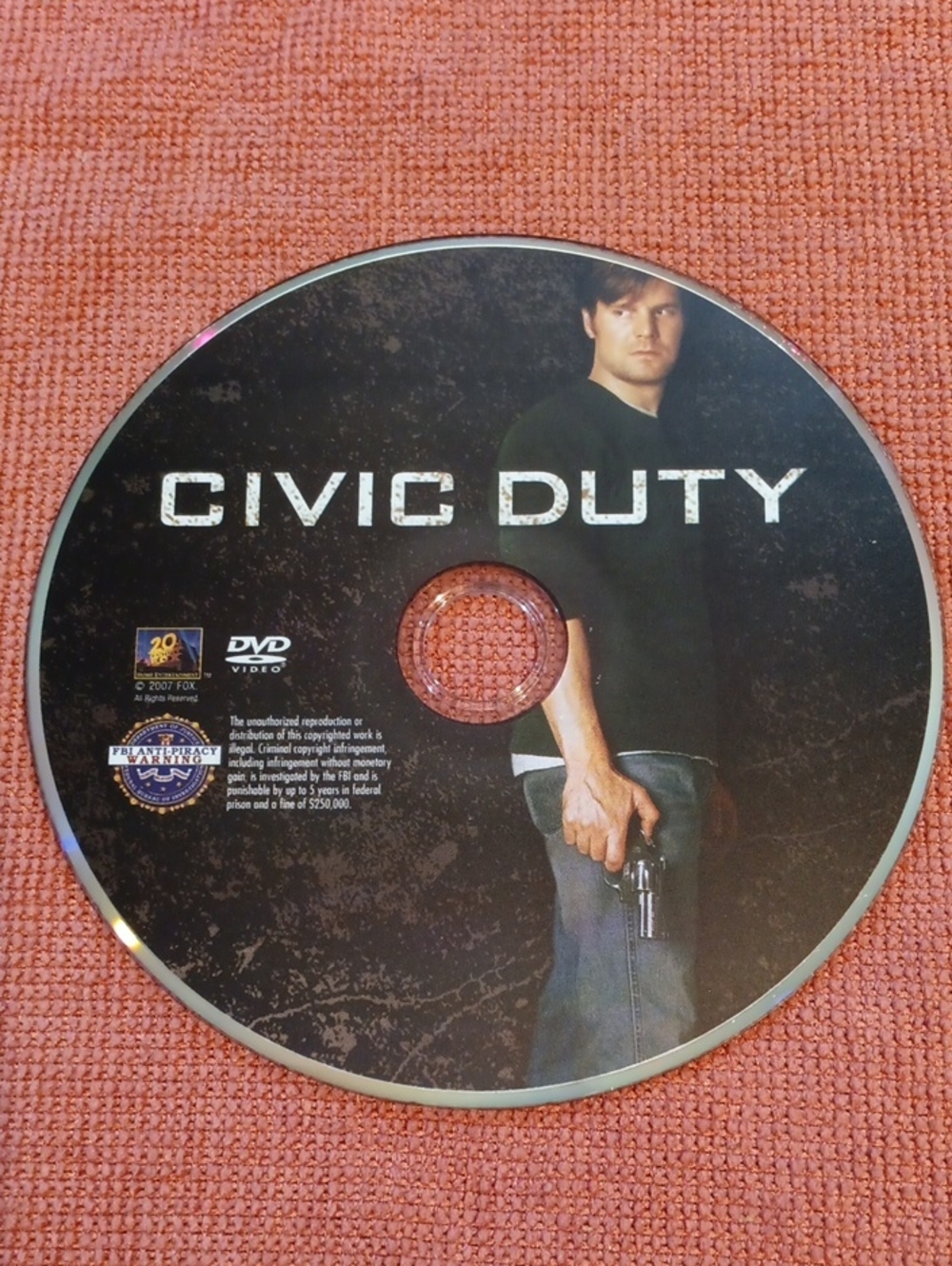 3/$12 Civic Duty (DVD) *NO CASE*